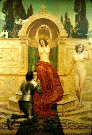 John Maler Collier - In the Venusburg (Tannhauser), 1901