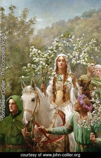 John Maler Collier - Queen Guinevere's Maying