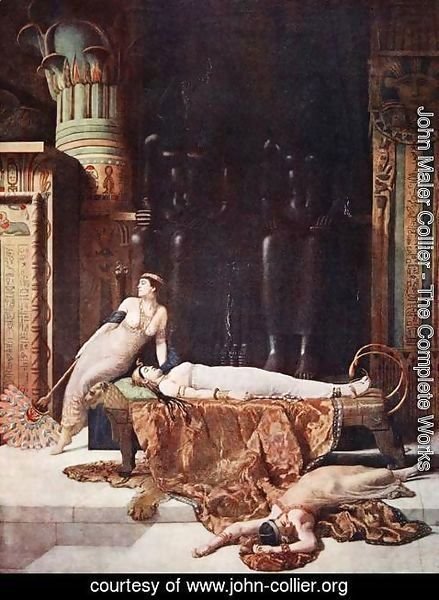 John Maler Collier - The Death of Cleopatra