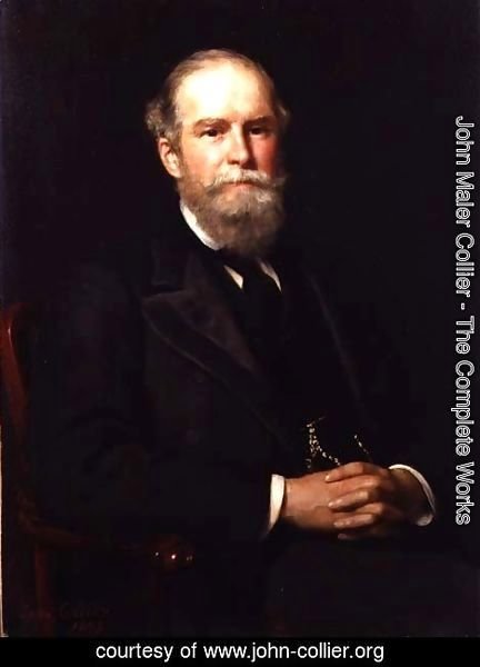 John Maler Collier - Portrait of Sir John Lubbock (1834-1913), 1st Baron Avebury