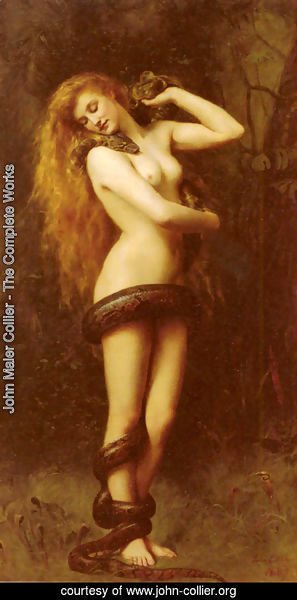 John Maler Collier - Lilith, 1887