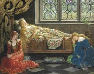 John Maler Collier - Sleeping Beauty