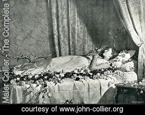 John Maler Collier - The Death of Albine