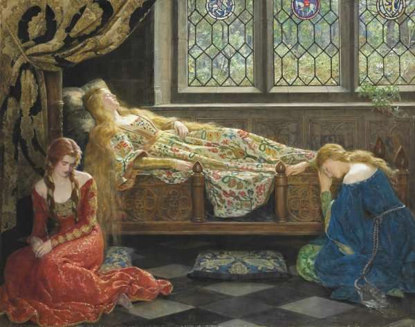 Sleeping Beauty by John Maler Collier