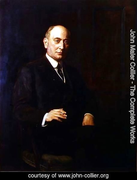 John Maler Collier - Portrait of Sir Landon Ronald