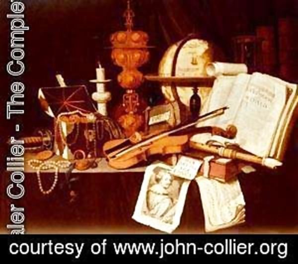 John Maler Collier - Vanitas Still Life