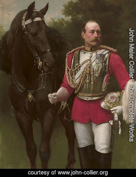 John Maler Collier - Portrait of Colonel Rowland John Beech