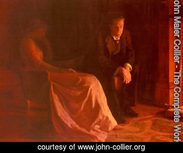 John Maler Collier - The Confession